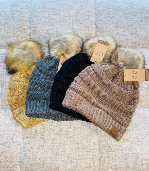 Pom Pom Beanie