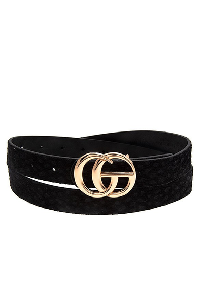 Animal Print Thick Style Belt